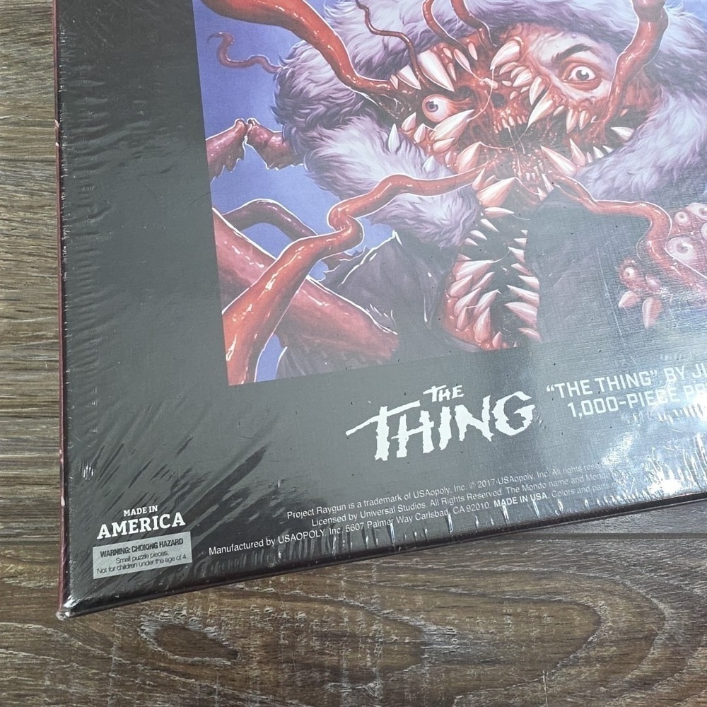 2017 The Thing (1982) Jigsaw Puzzle 1000pcs 19x27 Mondo ProjectRaygun OOP sealed - Picture 8 of 11